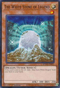 The White Stone of Legend - Structure Deck: Blue-Eyes White Destiny (SDWD) #SDWD-EN011 - Common / Short Print YuGiOh Trading Card