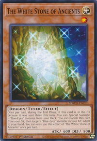 The White Stone of Ancients - Structure Deck: Blue-Eyes White Destiny (SDWD) #SDWD-EN012 - Common / Short Print YuGiOh Trading Card