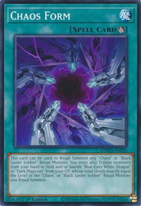 Chaos Form - Structure Deck: Blue-Eyes White Destiny (SDWD) #SDWD-EN020 - Common / Short Print YuGiOh Trading Card