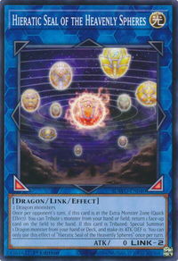 Hieratic Seal of the Heavenly Spheres - Structure Deck: Blue-Eyes White Destiny (SDWD) #SDWD-EN040 - Common / Short Print YuGiOh Trading Card
