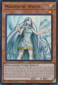 Maiden of White - Structure Deck: Blue-Eyes White Destiny (SDWD) #SDWD-EN041 - Ultra Rare YuGiOh Trading Card