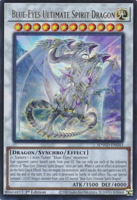 Blue-Eyes Ultimate Spirit Dragon - Structure Deck: Blue-Eyes White Destiny (SDWD) #SDWD-EN043 - Ultra Rare YuGiOh Trading Card