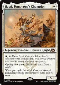 Basri, Tomorrow's Champion - Prerelease Cards (PRE) #3s - Rare Magic: The Gathering Trading Card