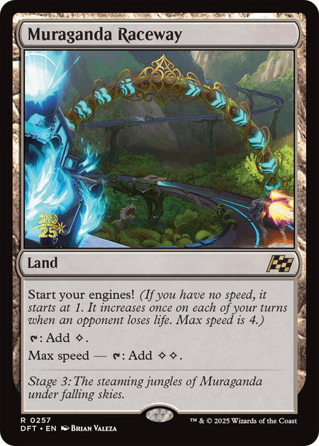 Muraganda Raceway - Prerelease Cards Magic: The Gathering trading card