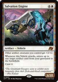 Salvation Engine - Promo Pack: Aetherdrift (PPDFT) #27 - Mythic Magic: The Gathering Trading Card