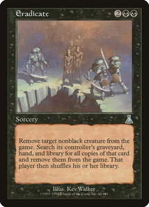 Eradicate - Urza's Destiny (UDS) #60 - Uncommon Magic: The Gathering Trading Card