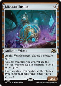 Lifecraft Engine - Promo Pack: Aetherdrift (PPDFT) #234 - Rare Magic: The Gathering Trading Card