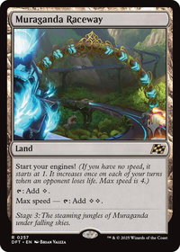 Muraganda Raceway - Promo Pack: Aetherdrift (PPDFT) #257 - Rare Magic: The Gathering Trading Card