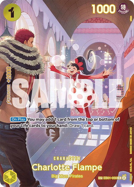 Charlotte Flampe (SP) - Royal Blood One Piece trading card