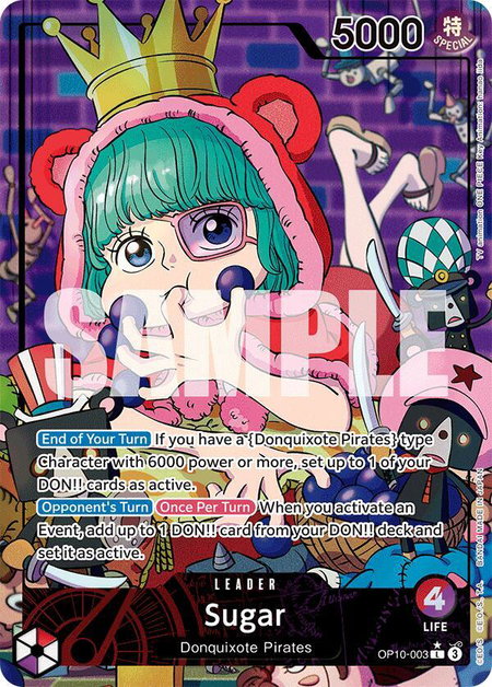 Sugar (003) (Parallel) - Royal Blood One Piece trading card
