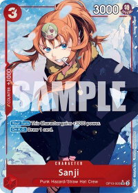 Sanji (Parallel) - Royal Blood (OP10) #OP10-005 - Super Rare One Piece Trading Card