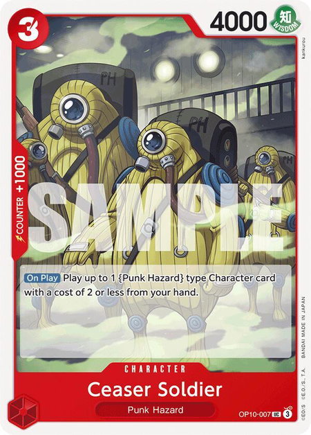 Ceaser Soldier - Royal Blood One Piece trading card