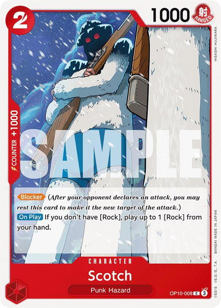 Scotch - Royal Blood One Piece trading card