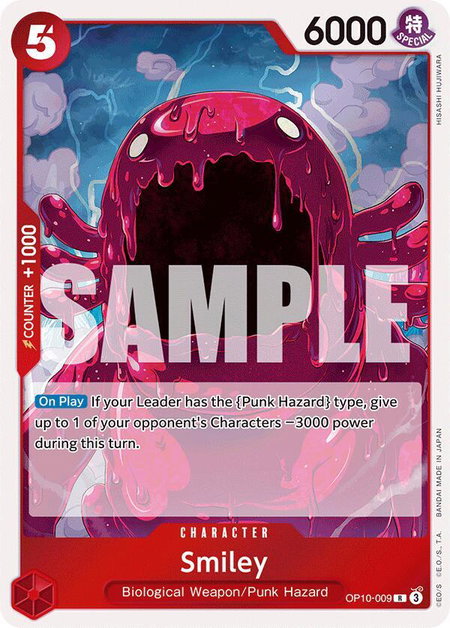 Smiley - Royal Blood One Piece trading card