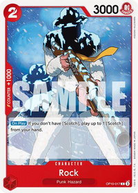 Rock - Royal Blood (OP10) #OP10-017 - Common One Piece Trading Card