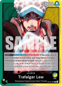 Trafalgar Law (022) - Royal Blood (OP10) #OP10-022 - Leader One Piece Trading Card