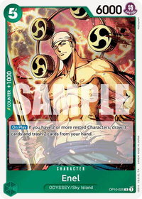 Enel - Royal Blood (OP10) #OP10-025 - Rare One Piece Trading Card