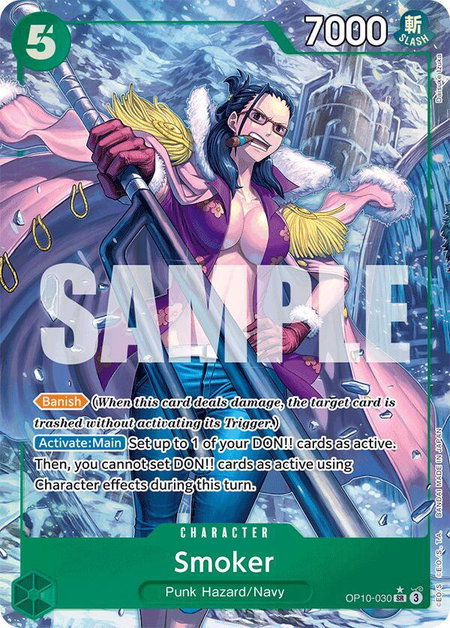 Smoker (030) (Parallel) - Royal Blood One Piece trading card