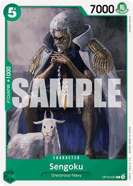 Sengoku - Royal Blood One Piece trading card