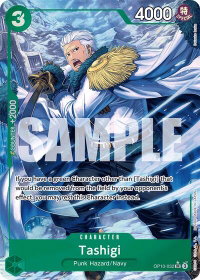 Tashigi (Parallel) - Royal Blood (OP10) #OP10-032 - Super Rare One Piece Trading Card