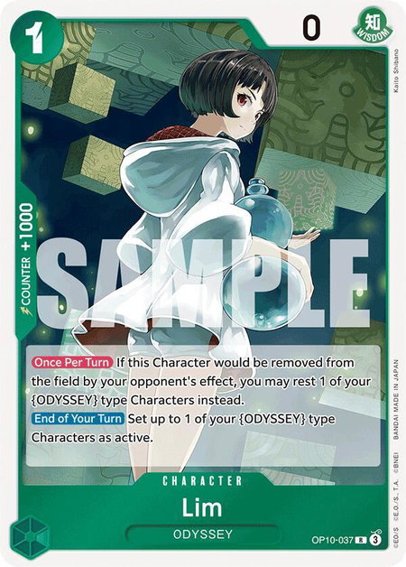 Lim - Royal Blood One Piece trading card