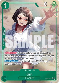 Lim (Parallel) - Royal Blood (OP10) #OP10-037 - Rare One Piece Trading Card