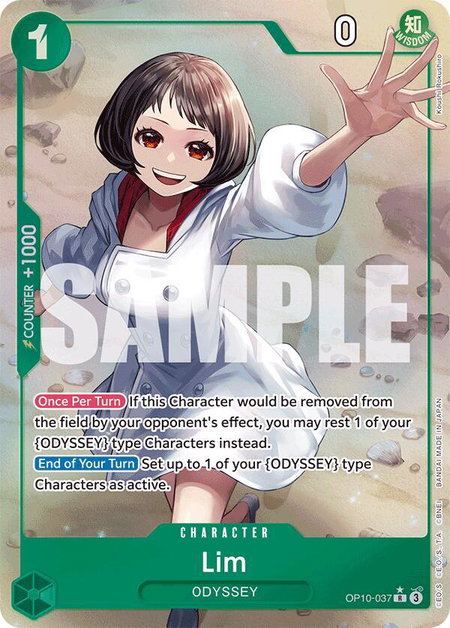 Lim (Parallel) - Royal Blood One Piece trading card