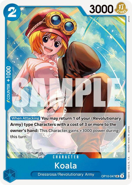Koala - Royal Blood One Piece trading card