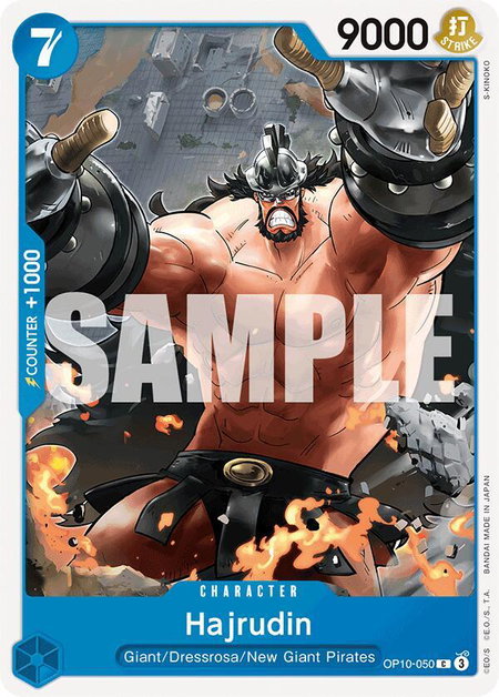 Hajrudin - Royal Blood One Piece trading card