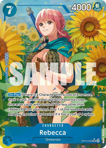Rebecca (Parallel) - Royal Blood One Piece trading card