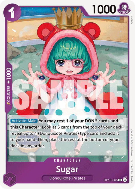 Sugar (065) - Royal Blood One Piece trading card