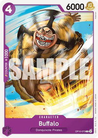 Buffalo - Royal Blood (OP10) #OP10-073 - Common One Piece Trading Card