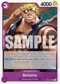 Bellamy - Royal Blood (OP10) #OP10-077 - Common One Piece Trading Card