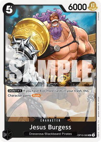 Jesus Burgess - Royal Blood (OP10) #OP10-085 - Uncommon One Piece Trading Card