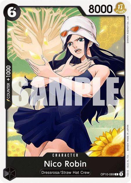 Nico Robin - Royal Blood One Piece trading card