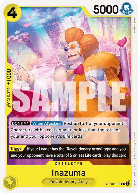 Inazuma - Royal Blood One Piece trading card