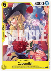 Cavendish (105) - Royal Blood (OP10) #OP10-105 - Common One Piece Trading Card
