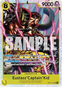 Eustass"Captain"Kid (112) - Royal Blood (OP10) #OP10-112 - Super Rare One Piece Trading Card
