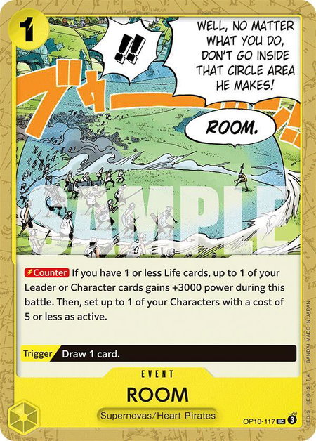 ROOM - Royal Blood One Piece trading card