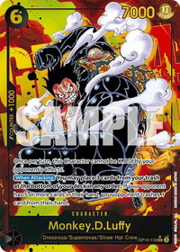 Monkey.D.Luffy (118) (Parallel) - Royal Blood (OP10) #OP10-118 - Secret Rare One Piece Trading Card