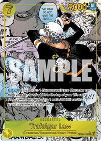 Trafalgar Law (119) (Manga) - Royal Blood (OP10) #OP10-119 - Secret Rare One Piece Trading Card