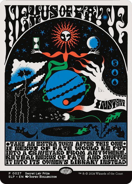 Nexus of Fate - Secret Lair Showdown Magic: The Gathering trading card