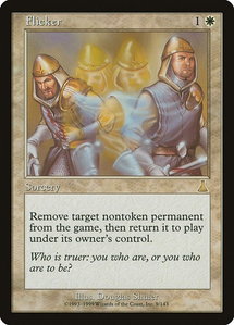 Flicker - Urza's Destiny (UDS) #9 - Rare Magic: The Gathering Trading Card