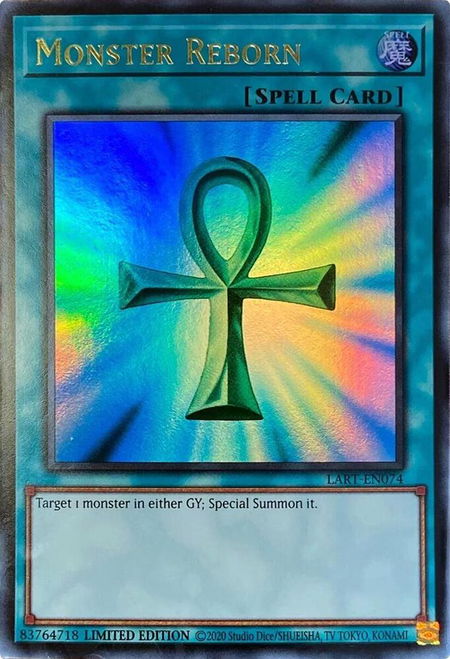 Monster Reborn (LART-EN074) trading card from The Lost Art Promotion Monster Reborn (LART-EN074) - The Lost Art Promotion YuGiOh trading card