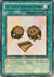 The Flute of Summoning Kuriboh - Redemption Replacement (RR) #MDP2-EN004K - Rare YuGiOh Trading Card