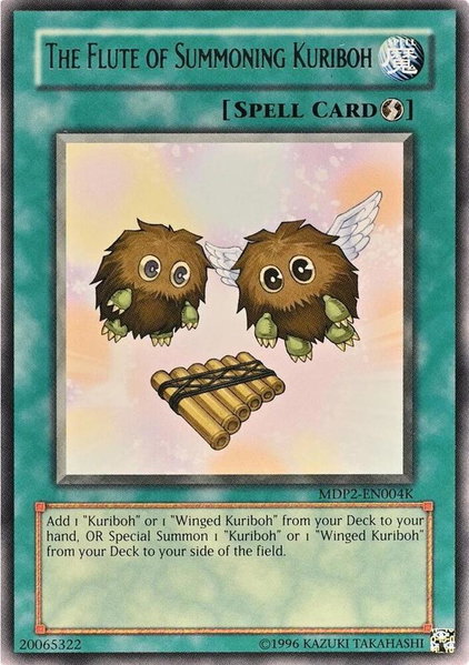 The Flute of Summoning Kuriboh - Redemption Replacement YuGiOh trading card