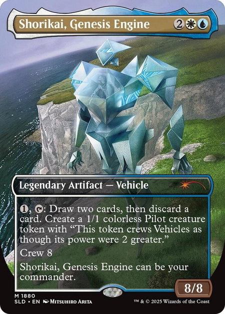 Shorikai, Genesis Engine - Secret Lair Drop Series Magic: The Gathering trading card