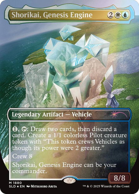 Shorikai, Genesis Engine (Rainbow Foil) - Secret Lair Drop Series Magic: The Gathering trading card