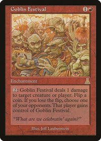 Goblin Festival - Urza's Destiny (UDS) #83 - Rare Magic: The Gathering Trading Card