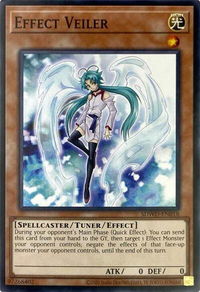 Effect Veiler (Unlimited Misprint) - Structure Deck: Blue-Eyes White Destiny (SDWD) #SDWD-EN018 - Common / Short Print YuGiOh Trading Card